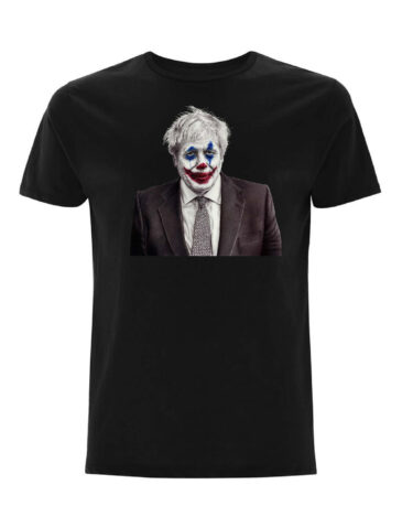 Joker Johnson Black T-Shirt