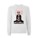 White Frida Kahlo Sweatshirt