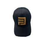 Dripp Factory distressed cap yellow on black front