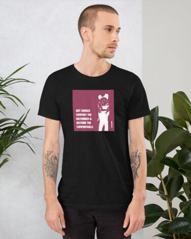 Banksy - Art Should... Unisex T-shirt